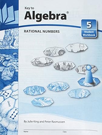 key to algebra book 5 rational numbers 1st edition key curriculum ,mcgraw hill 1559530057, 978-1559530057