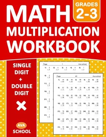 math drills multiplication practice workbook for grades 2 3 with more 2000 exercises with answers 2nd and 3rd