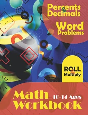 percents and decimals word problems roll and multiply activity math workbook with a diversity of elementary