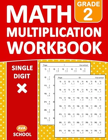 math drills multiplication practice workbook for 2nd grade with more 2000 exercises with answers 2nd grade