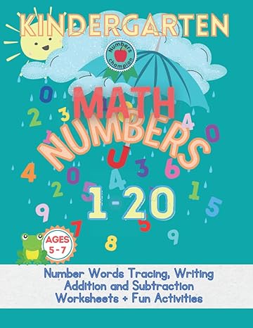 kindergarten math numbers 1 20 number words tracing writing addition and subtraction worksheets + fun