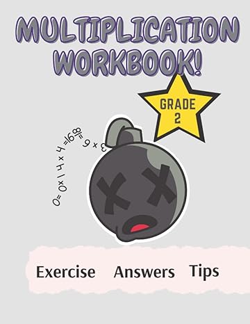 multiplication workbook exercise answers and tips book for 2 grade 1st edition scott rogers b0bcd7cx6x,