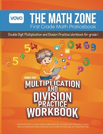 double digit multiplication and division practice workbook for grade 1 building strong math foundation a