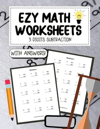 ezy math worksheets 3 digits subtraction 1st edition penny mcleod b09nh31x9q, 979-8783873713