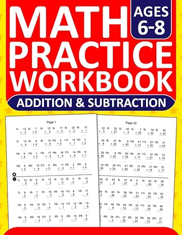 addition and subtraction math workbook for grades 1 2 with answers math practice workbook for 1st and 2nd