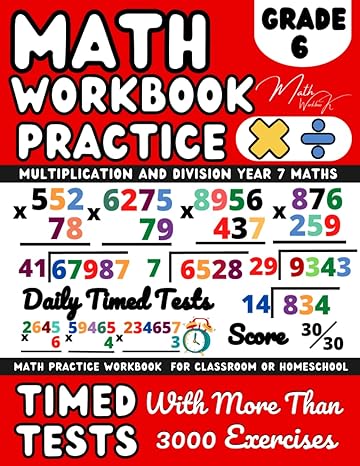 math workbook grade 6 multiplication and division exercises multiply and divide with 3 digit 4 digit 5 digit