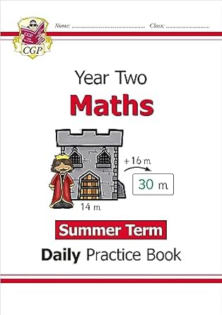 new ks1 maths daily practice book year 2 summer term ideal for catching up at home 1st edition cgp books