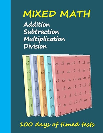 mixed math workbook addition subtraction multiplication division math practice addition and subtraction 100