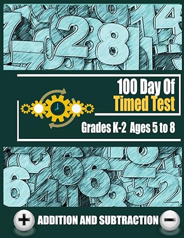 timed tests addition and subtraction math drills 5 000 activities + worksheets digits 0 20 practice 100 days