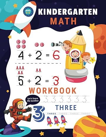 kindergarten math workbook for kindergarten and preschool kids learning the numbers and basic math tracing