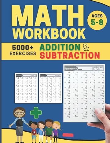 math workbook addition and subtraction 120 pages of timed math test drills for grade k 2 with digits 0 20