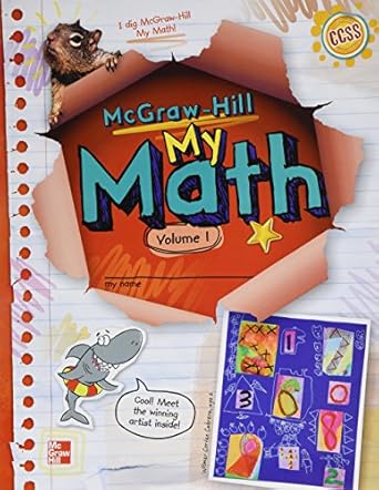 mcgraw hill my math grade 1 student edition volume 1 1st edition mcgraw hill education 0021150206,