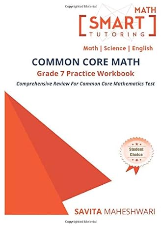 common core math practice workbook grade 7 high quality practice problems categorized in 4 main sections of