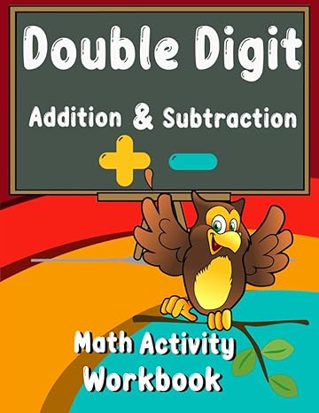 double digit addition and subtraction math activity workbook math drills for grades 1 and 2 math problem