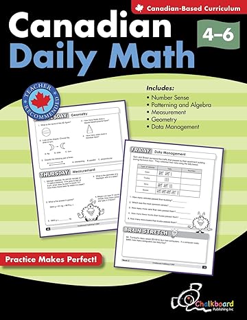 canadian daily math grades 4 6 1st edition demetra turnbull ,ann turnball 1897514093, 978-1897514092