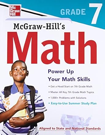 mcgraw hills math grade 7 1st edition mcgraw hill 0071748636, 978-0071748636