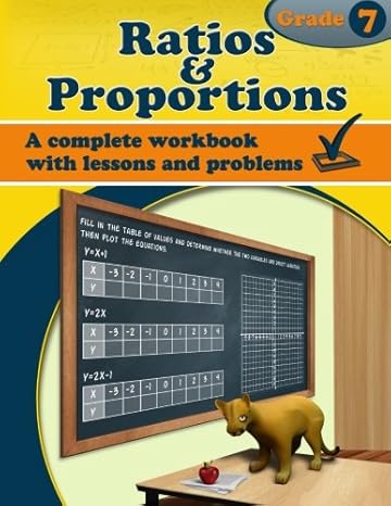 ratios and proportions workbook 1st edition maria miller 1533160791, 978-1533160799