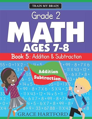 grade 2 math book 5 addition and subtraction 1st edition grace hartford b0b78333yp, 979-8841499534