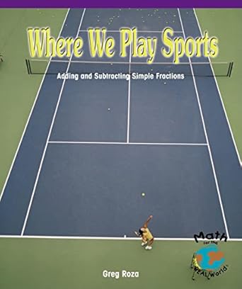 where we play sports measuring the perimeters of polygons 1st edition greg roza 0823988953, 978-0823988952