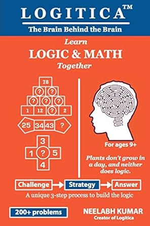 logitica learn logic and math together 1st edition neelabh kumar 1796641383, 978-1796641387