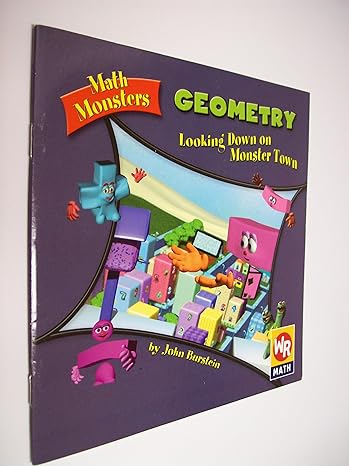 geometry looking down on monster town 1st edition john burstein 0836838246, 978-0836838244