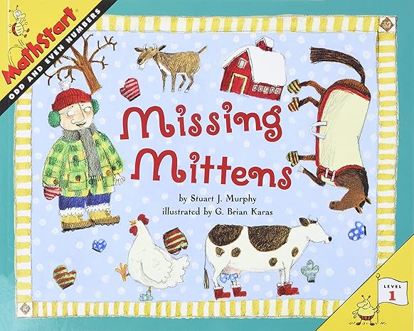 missing mittens 1st edition stuart j murphy ,g brian karas 0064467333, 978-0064467339