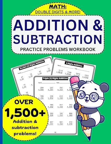 addition and subtraction practice problems math workbook 100 days timed math exercises test pages add and