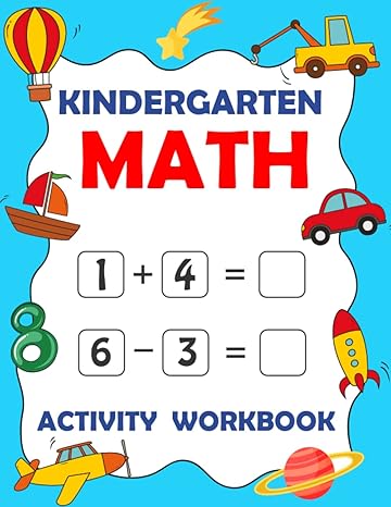 kindergarten math activity workbook number tracing addition and subtraction math workbook for toddlers and