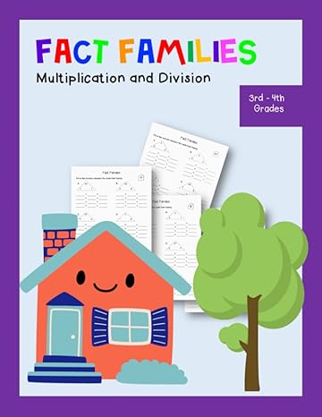 fact families multiplication and division 3rd 4th grades math drills reproducible practice 1st edition nasipa