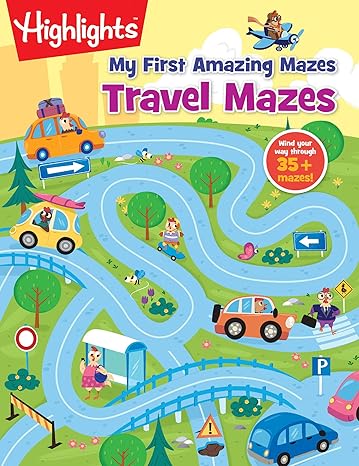 travel mazes 1st edition highlights 1684372607, 978-1684372607