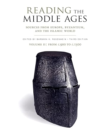 reading the middle ages volume ii from c 900 to c 1500 1st edition barbara h. rosenwein 1442636807,