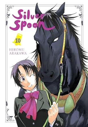 silver spoon vol 10 1st edition hiromu arakawa ,amanda haley ,abigail blackman 1975327659, 978-1975327651