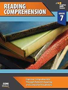 steck vaughn core skills reading comprehension workbook grade 7 1st edition  0544267710