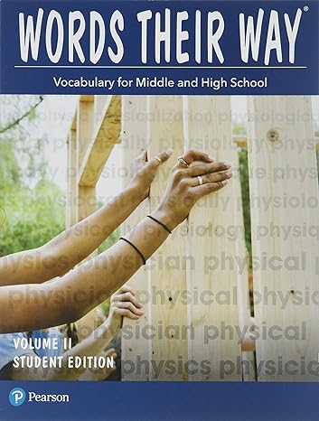 words their way vocabulary for middle and high school 2014  volume ii 1st edition celebration press