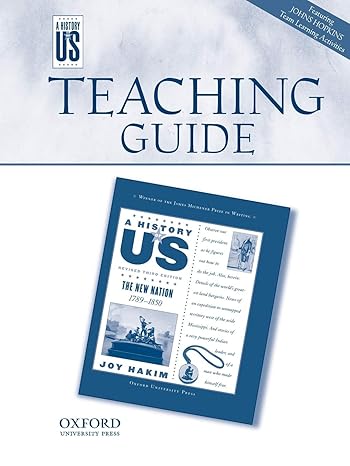 the new nation middle/high school teaching guide a history of us teachers guide edition elspeth leacock