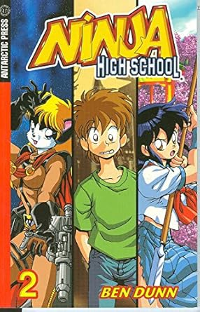 ninja high school pocket manga #2 1st edition ben dunn 1932453393, 978-1932453393