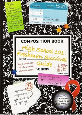 high school 101 freshman survival guide 2nd edition dawn burnette 0976082454, 978-0976082453