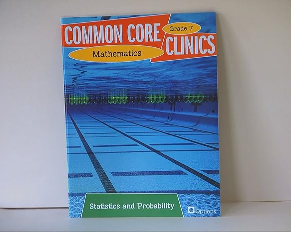 common core clinics mathematics grade 7 statistics and probability isbn 9780783685045 2012 1st edition 