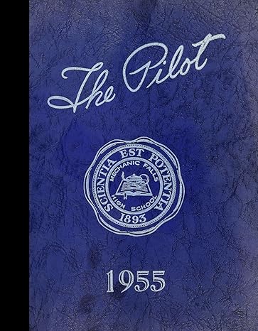 1955 yearbook mechanic falls high school mechanic falls maine 1st edition 1955 yearbook staff of mechanic