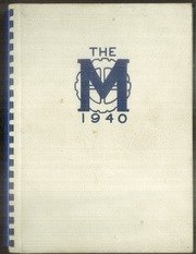 yearbook 1940 mechanic arts high school m yearbook 1st edition mechanic arts high school 1940 yearbook staff