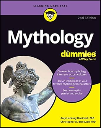 mythology for dummies  amy hackney blackwell ,christopher w. blackwell 1394187939, 978-1394187935