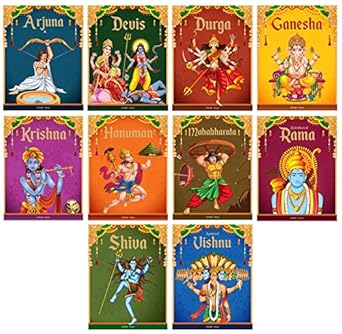 tales from indian mythology collection of 10 books  wonder house books 9354400507, 978-9354400506