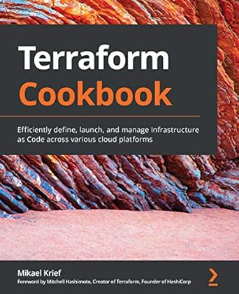 terraform cookbook efficiently define launch and manage infrastructure as code across various cloud platforms