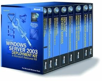 microsoft windows server 2003 deployment kit a microsoft resource kit 1st edition corporation microsoft