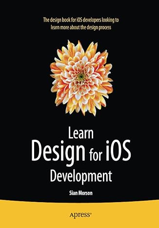 learn design for ios development 1st edition sian morson 1430263644, 978-1430263647