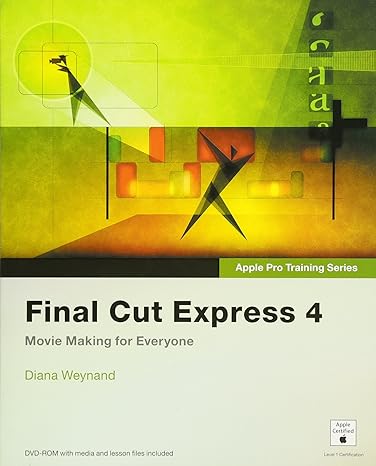 final cut express 4 pap/cdr edition diana weynand 0321534670, 978-0321534675