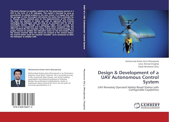 design and development of a uav autonomous control system uav remotely operated mobile based station with