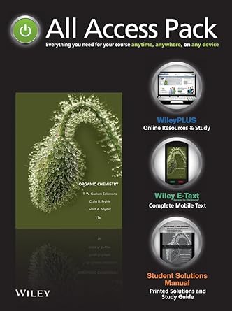all access pack for organic chemistry 11e card set 11th edition t w graham solomons ,craig b fryhle ,scott a