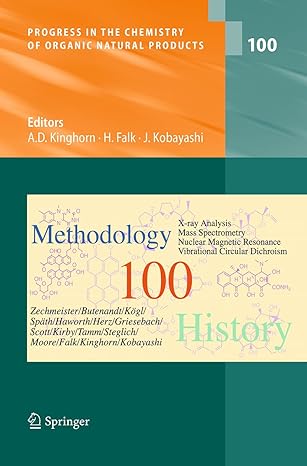 progress in the chemistry of organic natural products 100 1st edition a d kinghorn ,h falk ,j kobayashi