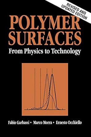 polymer surfaces revised and updated ed revised and updated edition fabio garbassi 0471971006, 978-0471971009